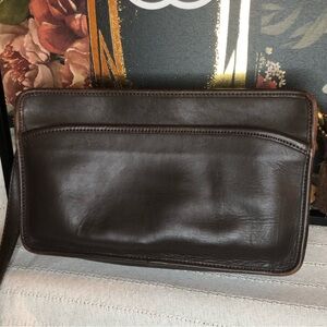 Vintage Brown Coach crossbody